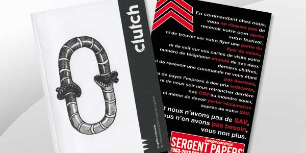 Le Sergent dans le Clutch number three !
